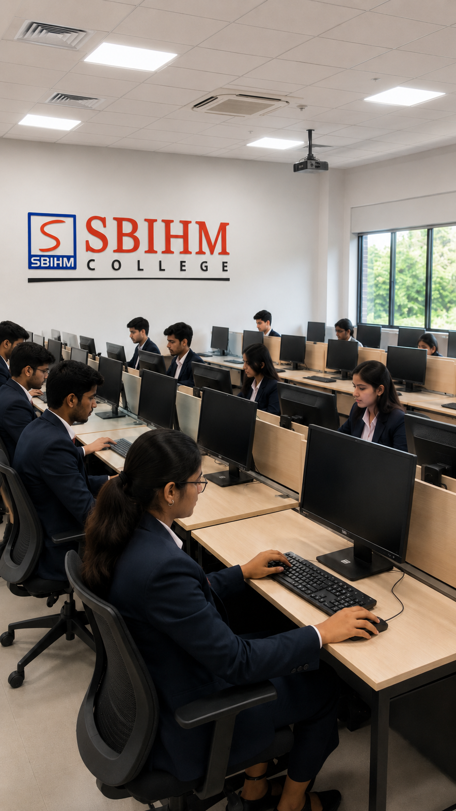 SBIHM campus facility where BCA students learn programming and computer applications